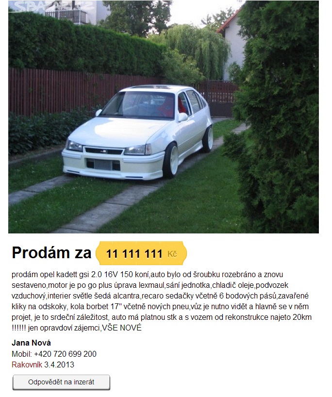 foto k příspěvku  od Kleneex